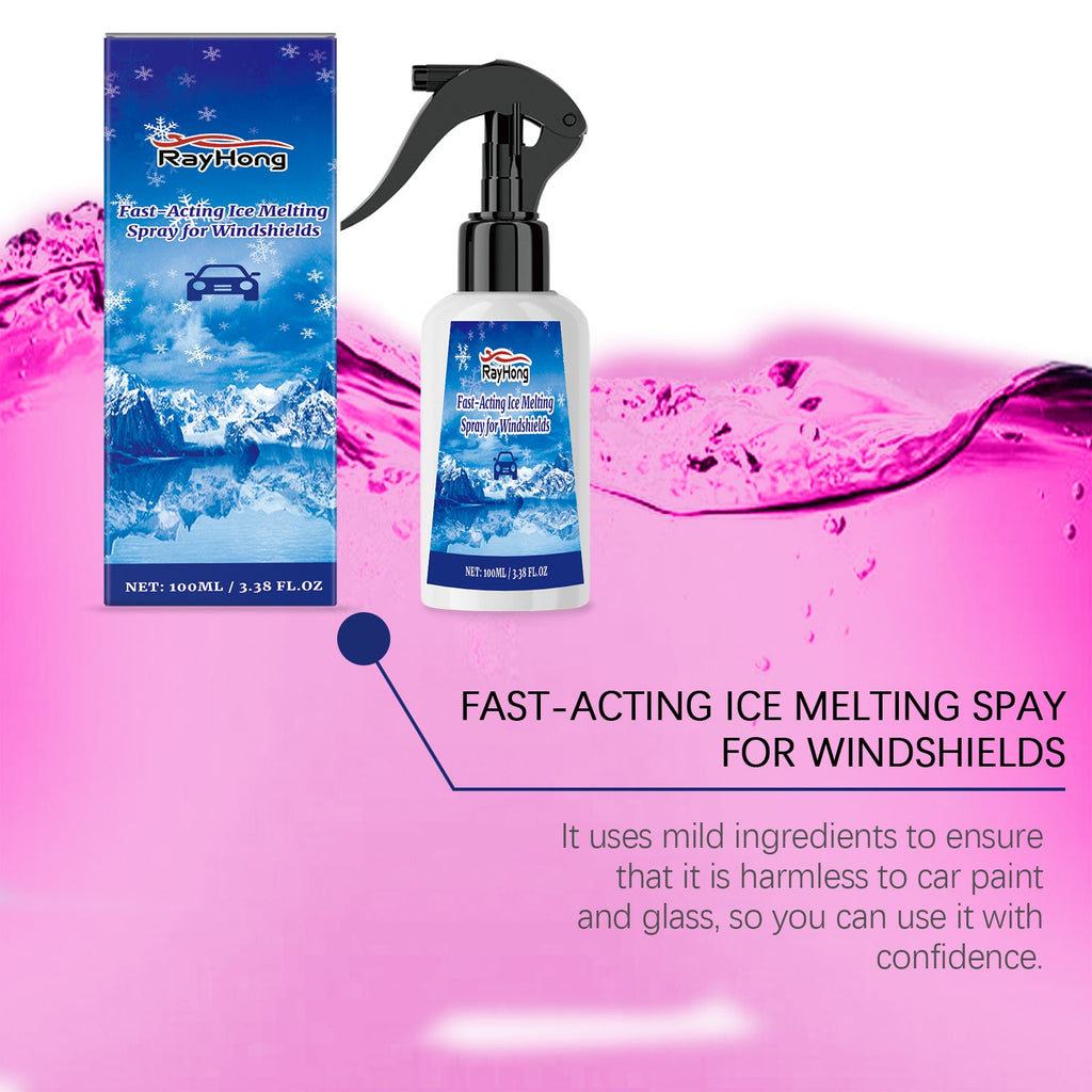 Car Windshield Defogging And Deicing Quick Snow Melt Spray